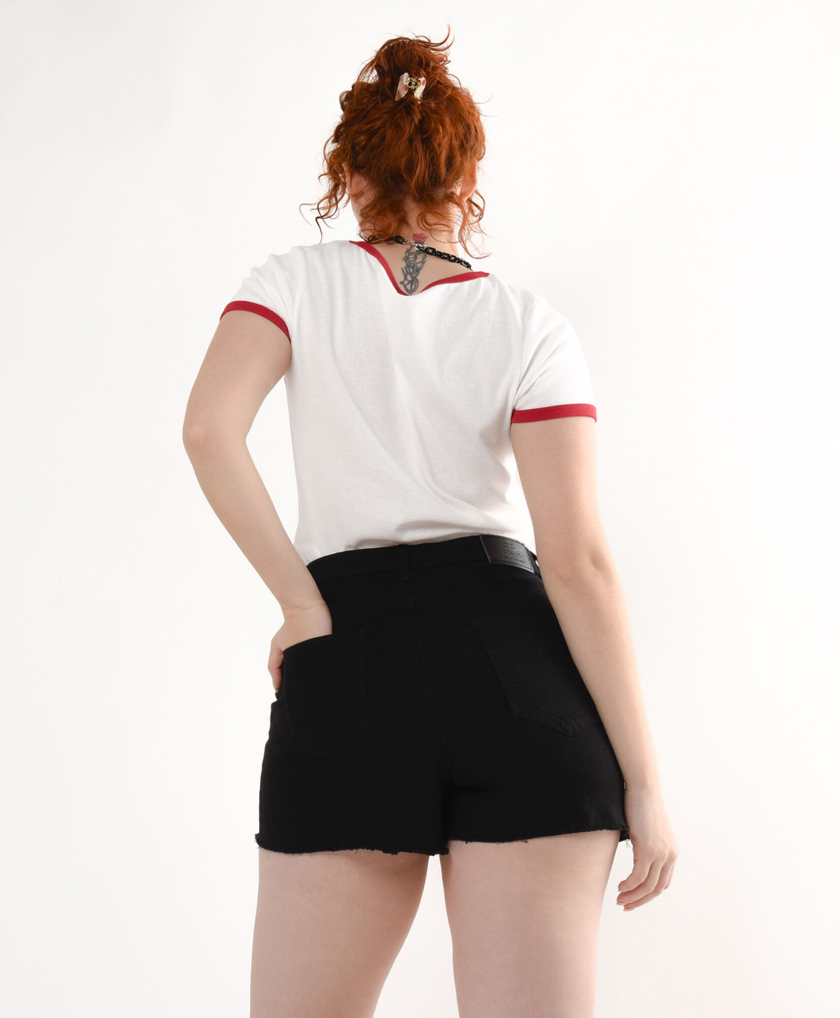 Short mujer clásico negro Short mujer clásico negro