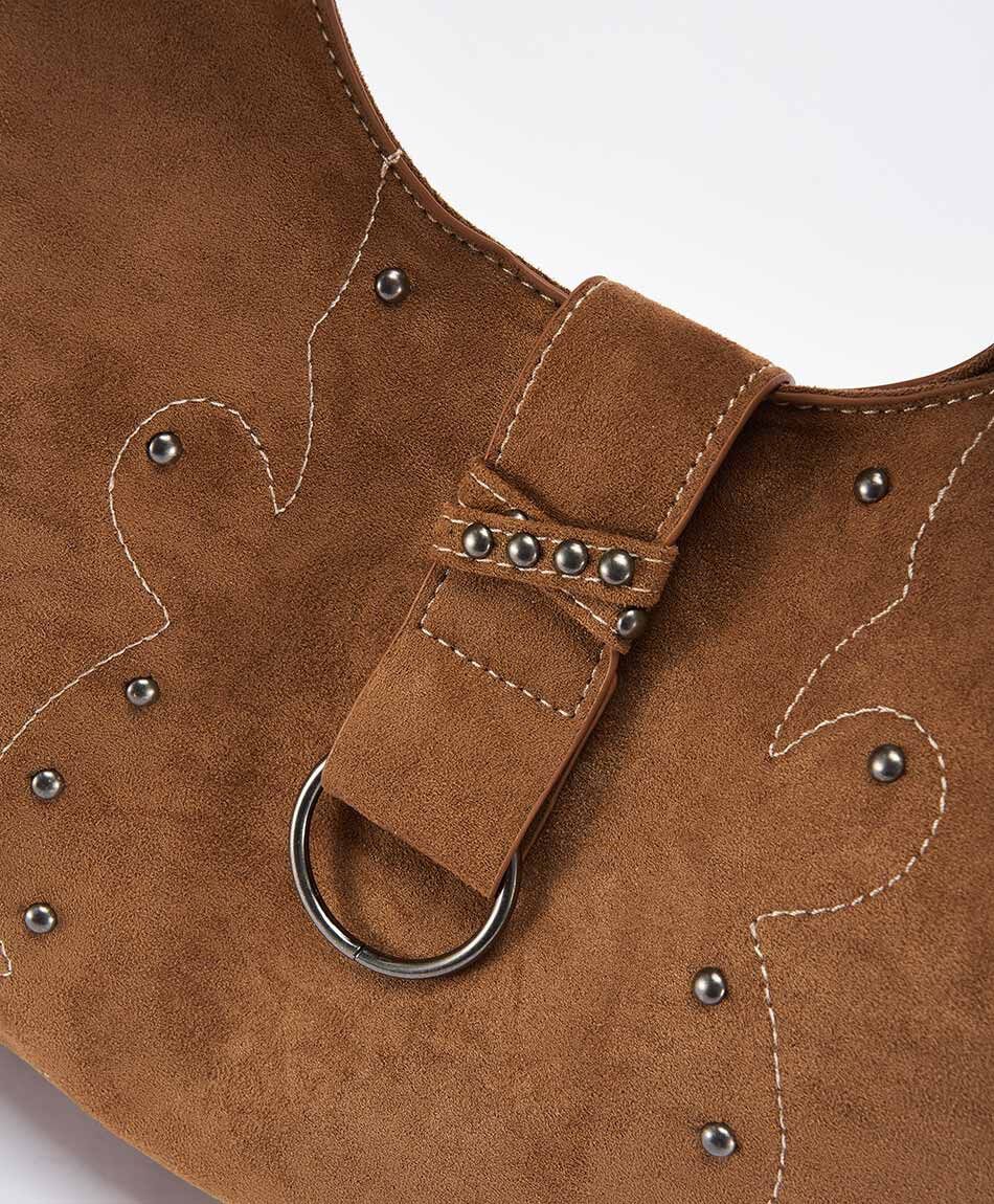 Bolso mujer flecos