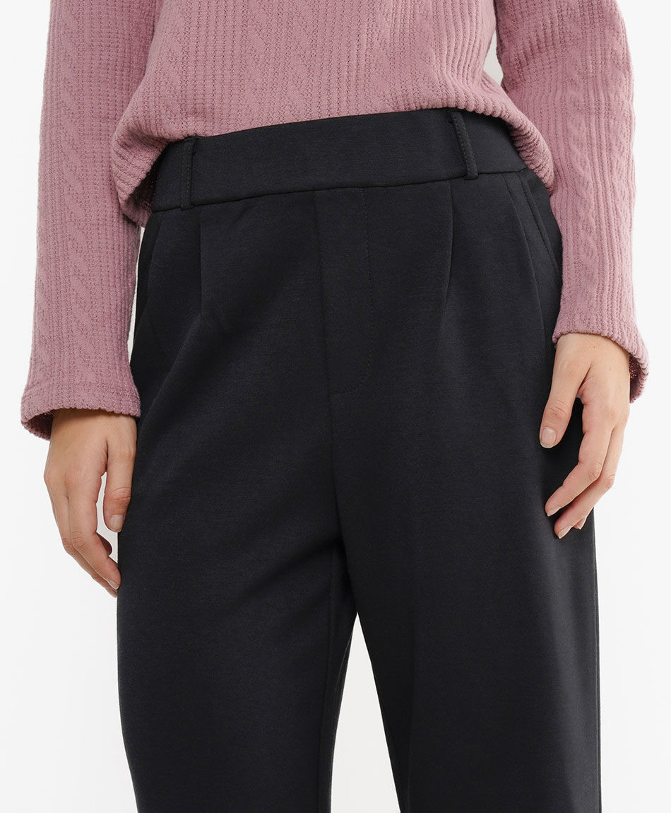 Pantal&oacute;n mujer wide leg black