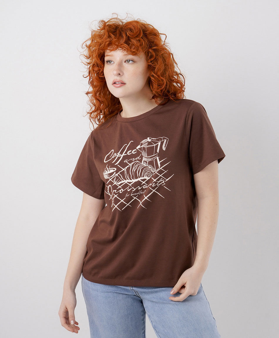 Polera mujer croissant