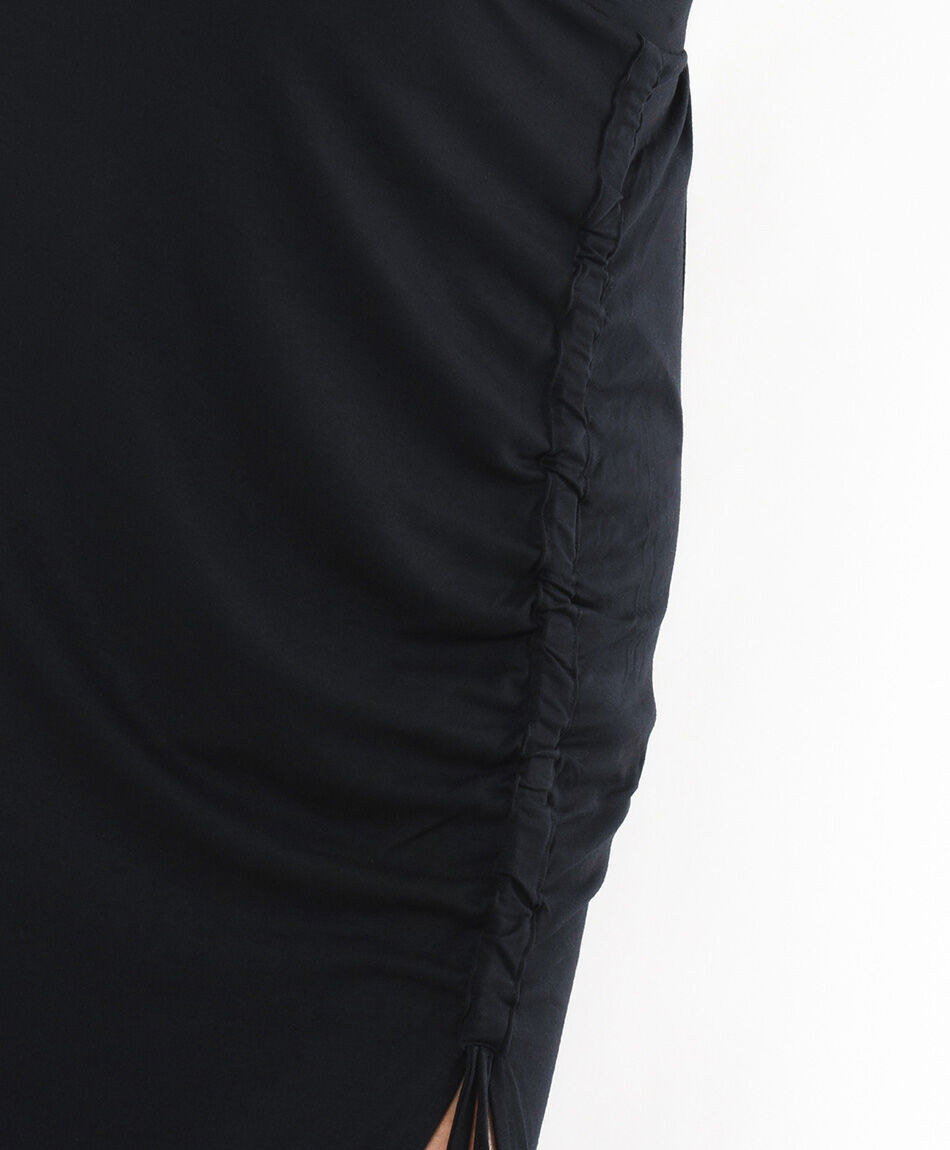 Falda mujer midi abierta