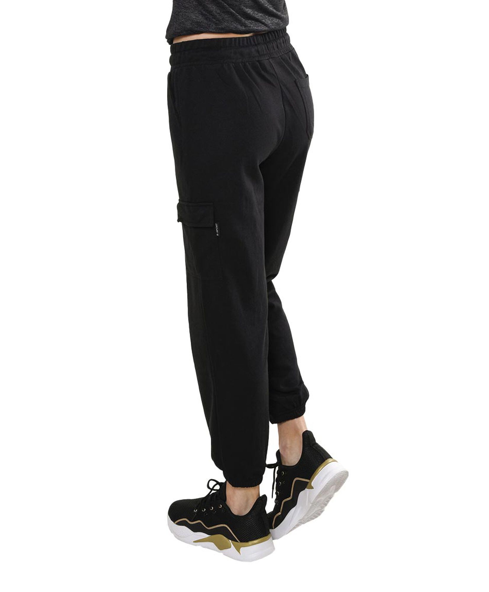 Pantalón de buzo tiro alto Pantalón de buzo tiro alto