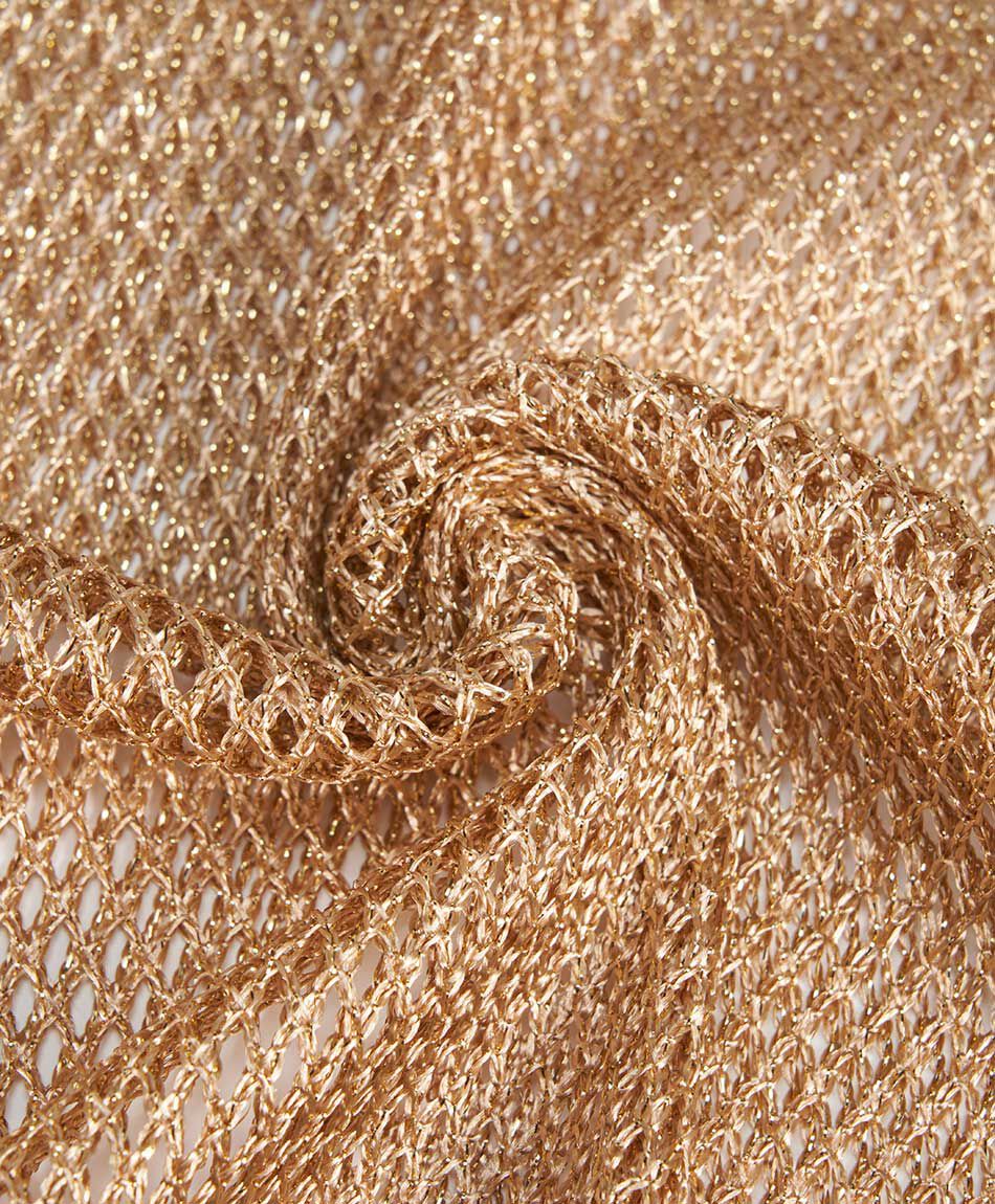 Pa&ntilde;uelo mujer malla gold
