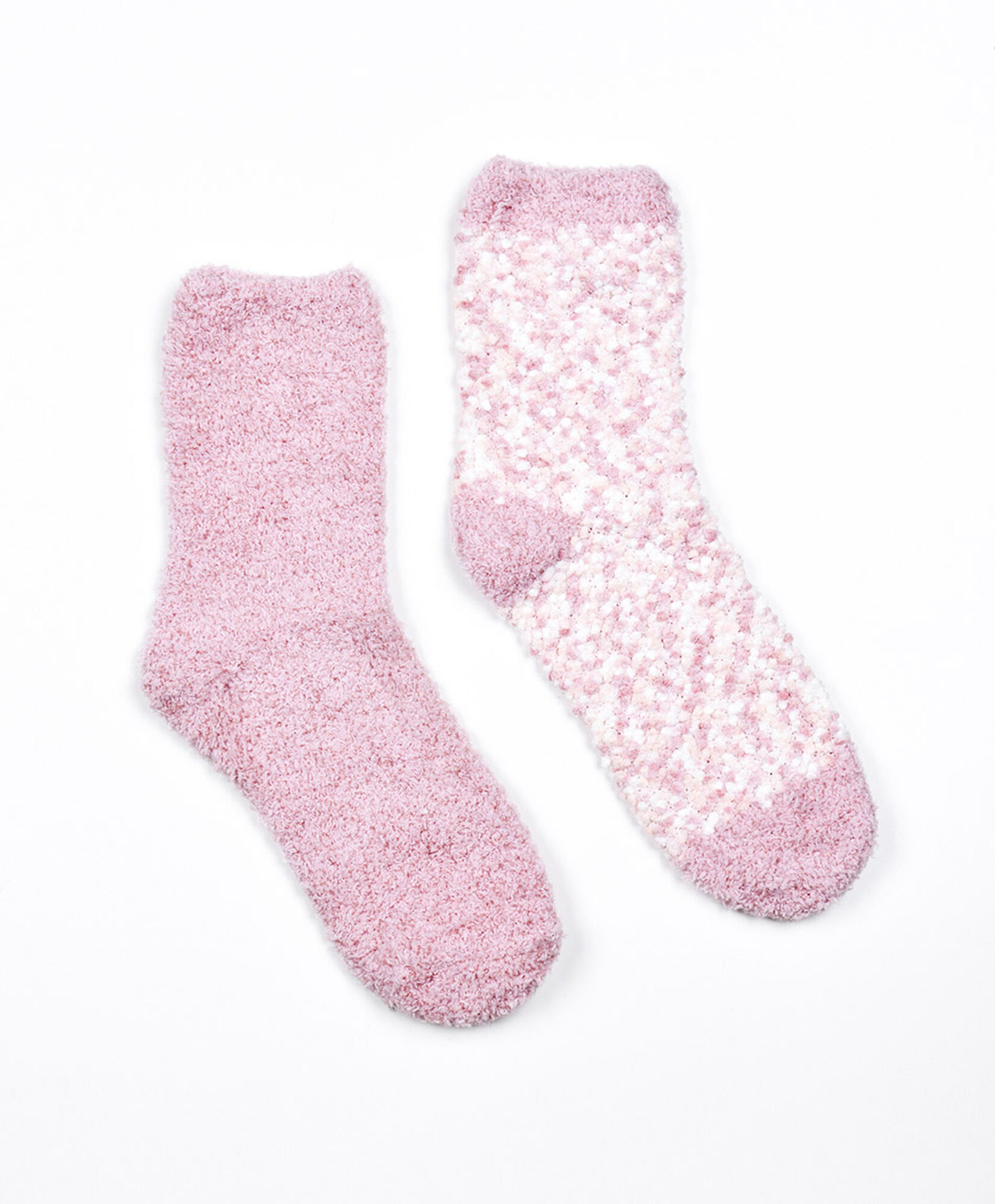 Pack 2 calcetines mujer gruesos rosados Pack 2 calcetines mujer gruesos rosados