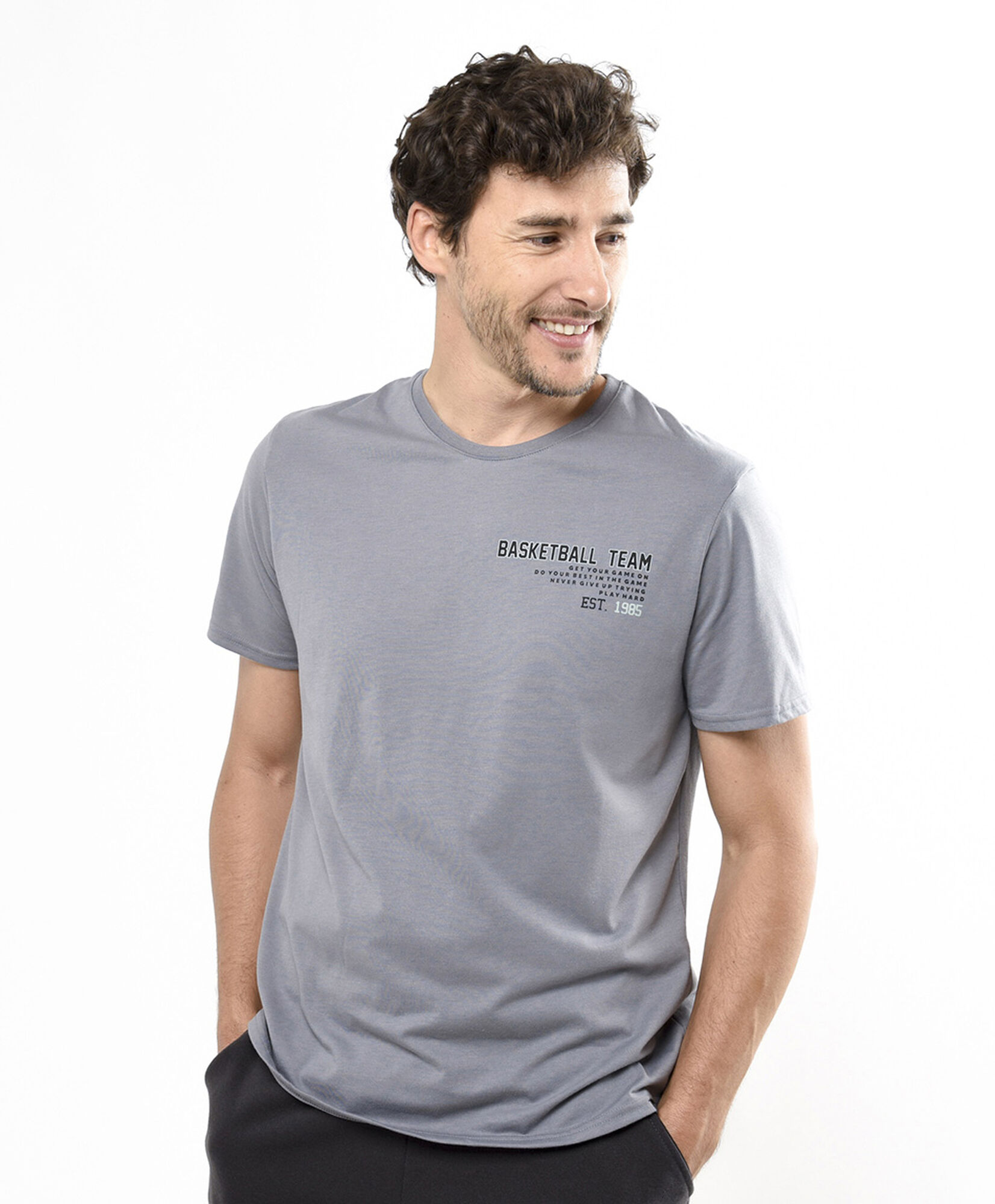Polera deportiva hombre basketball team Polera deportiva hombre basketball team