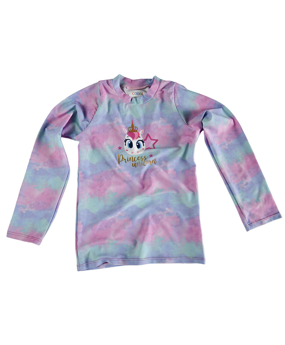 Polera nina unicornio