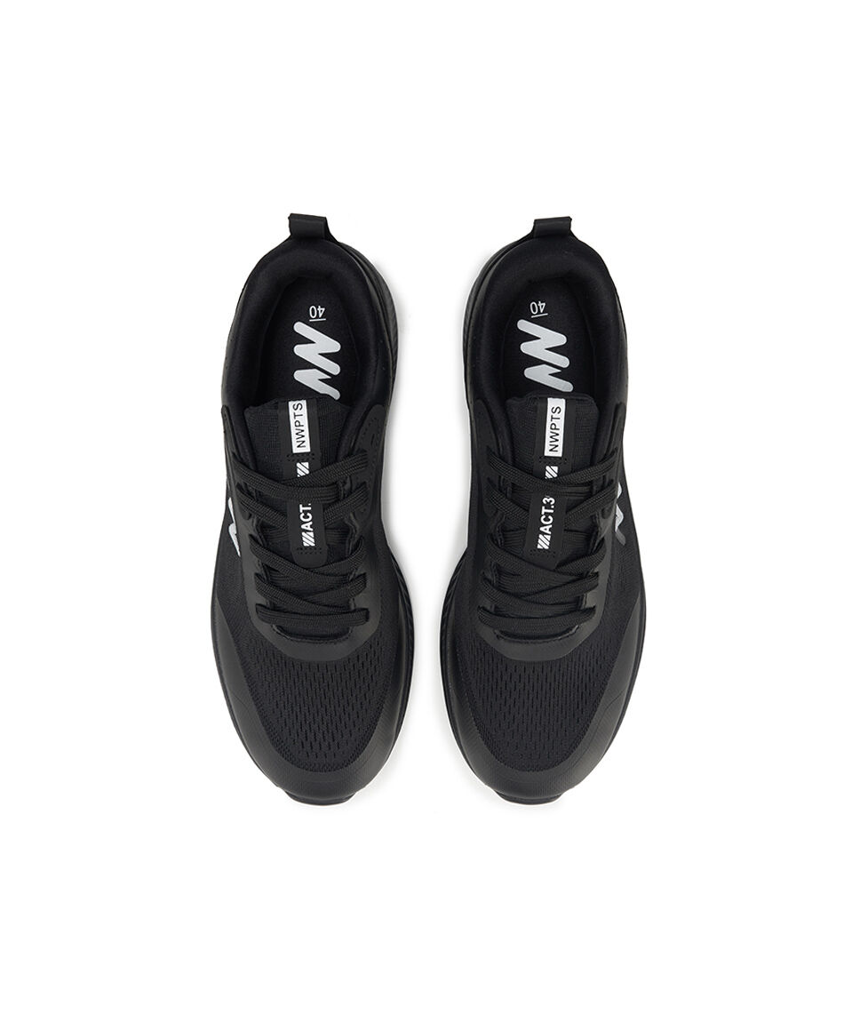 Zapatilla deportiva hombre negra