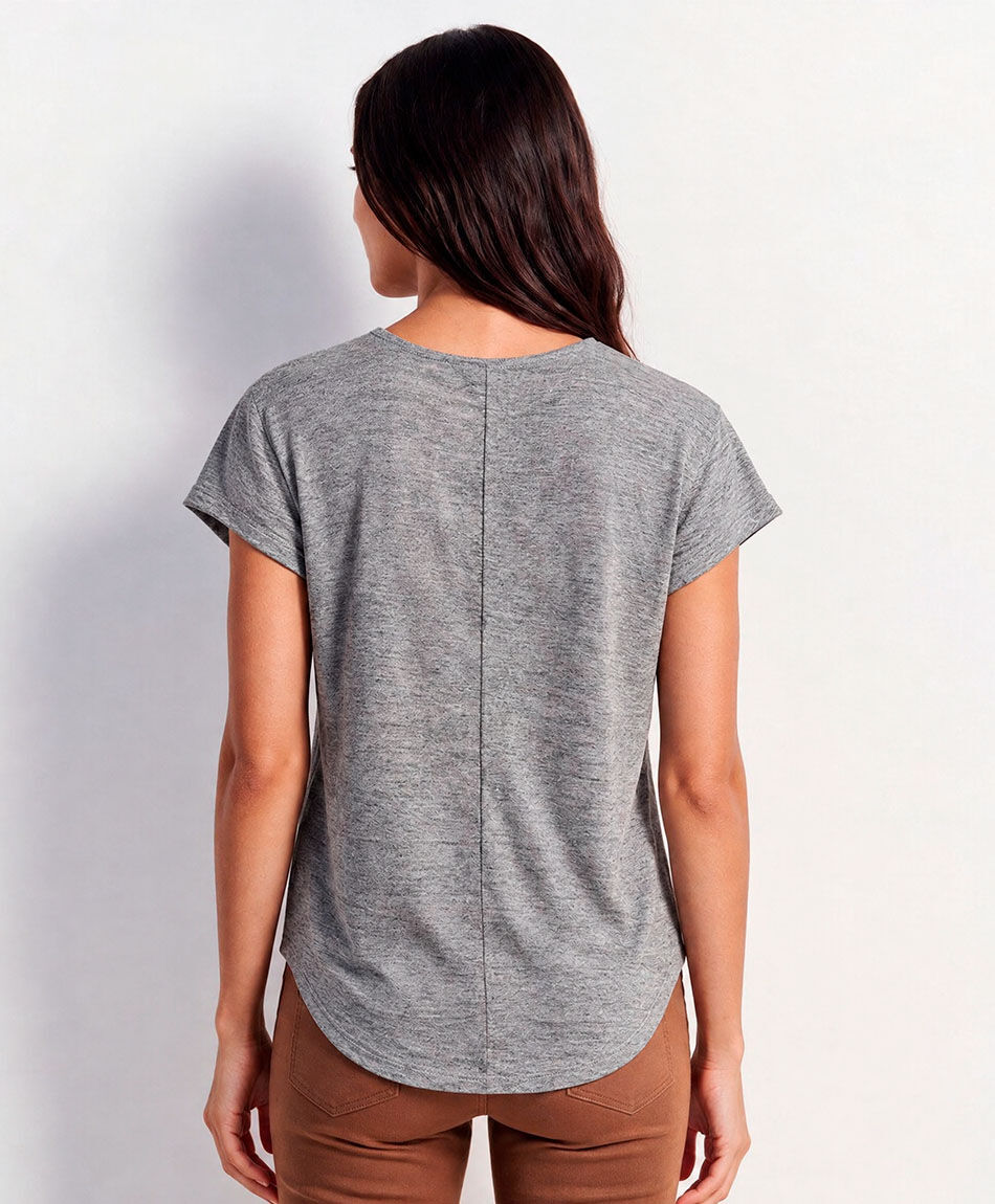 Polera mujer tachas rock