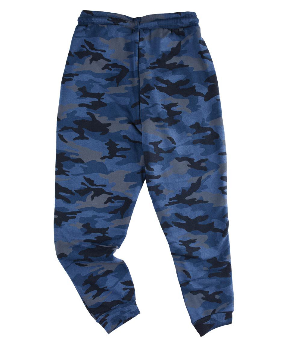 Pantal&oacute;n de buzo pitillo estampado