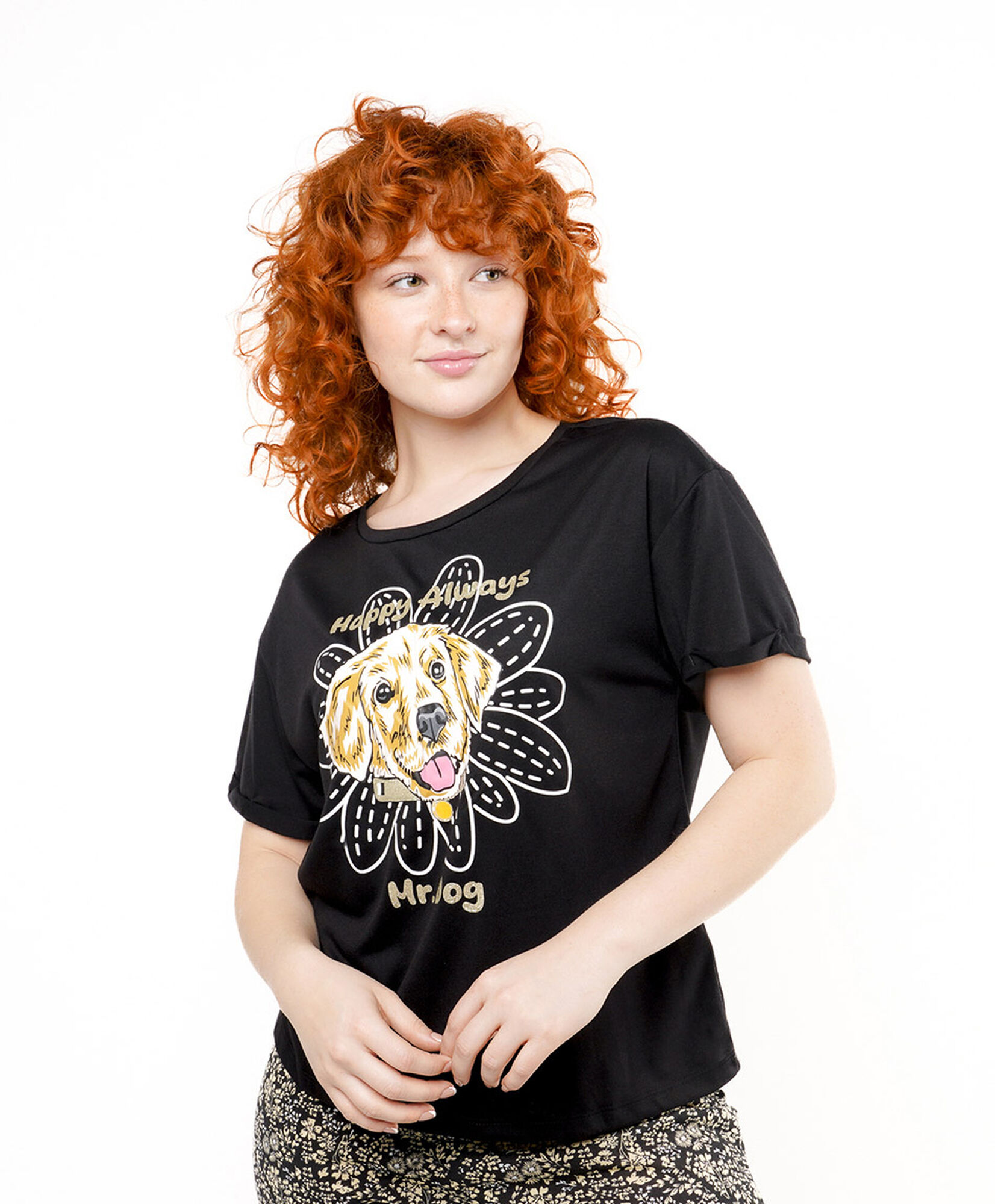 Pijama mujer capri golden flor Pijama mujer capri golden flor