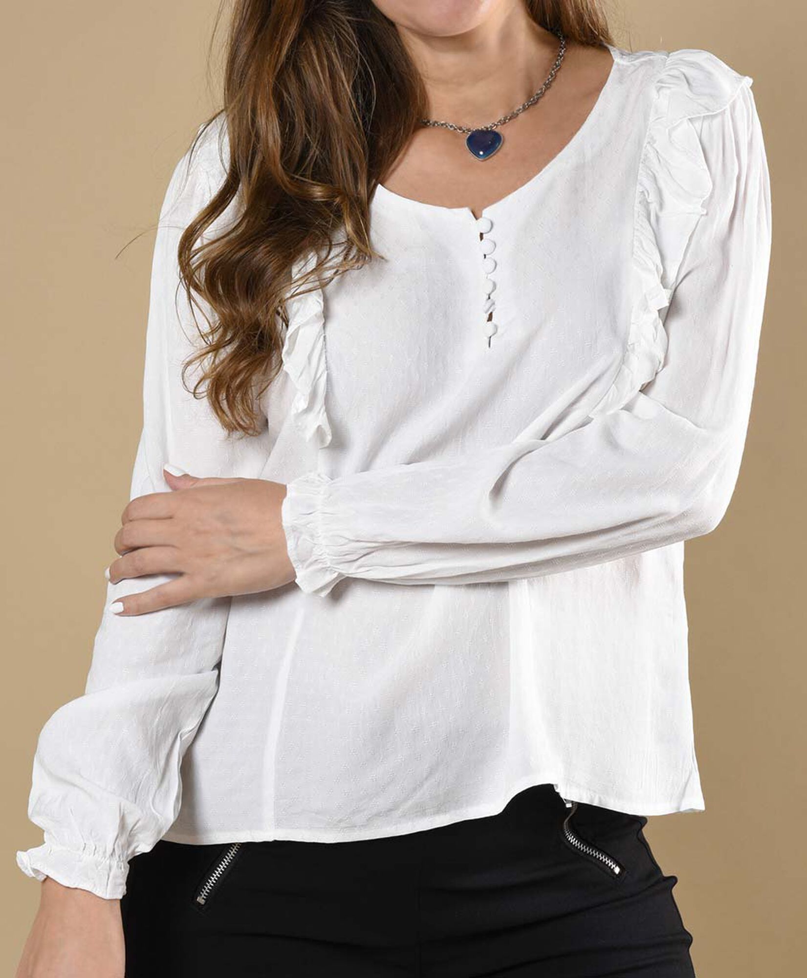 Blusa manga larga Blusa manga larga
