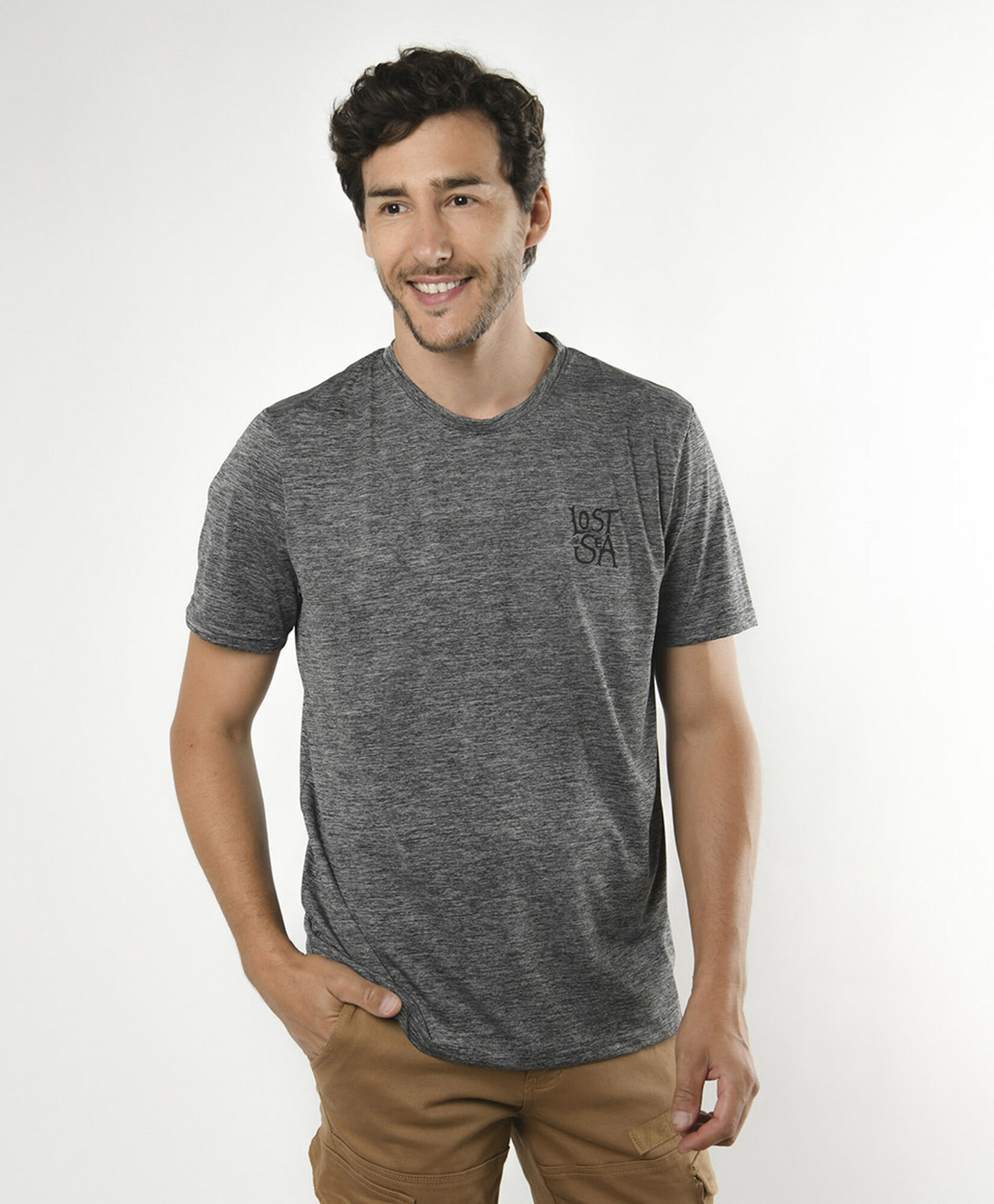 Polera hombre letras dry fit Polera hombre letras dry fit