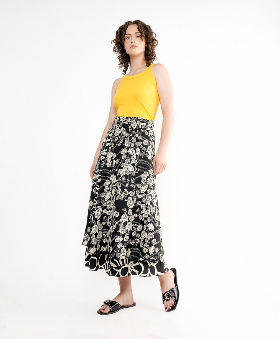 Falda mujer pareo maxi