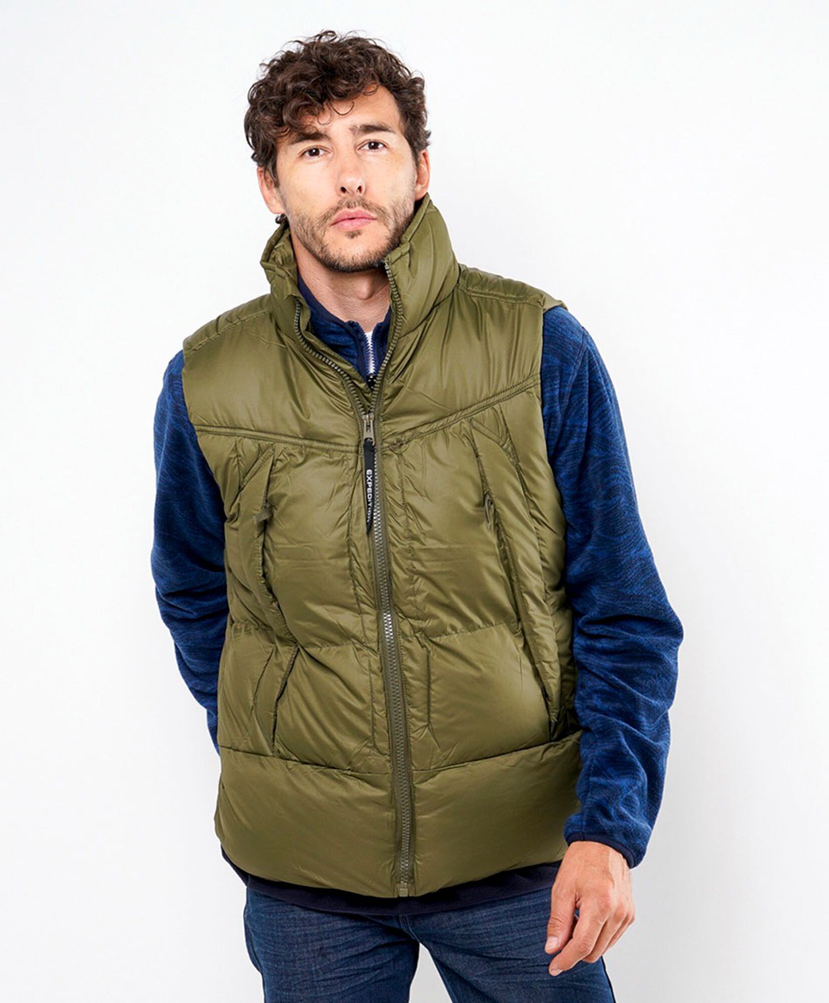 Parka hombre sin mangas cierres Parka hombre sin mangas cierres
