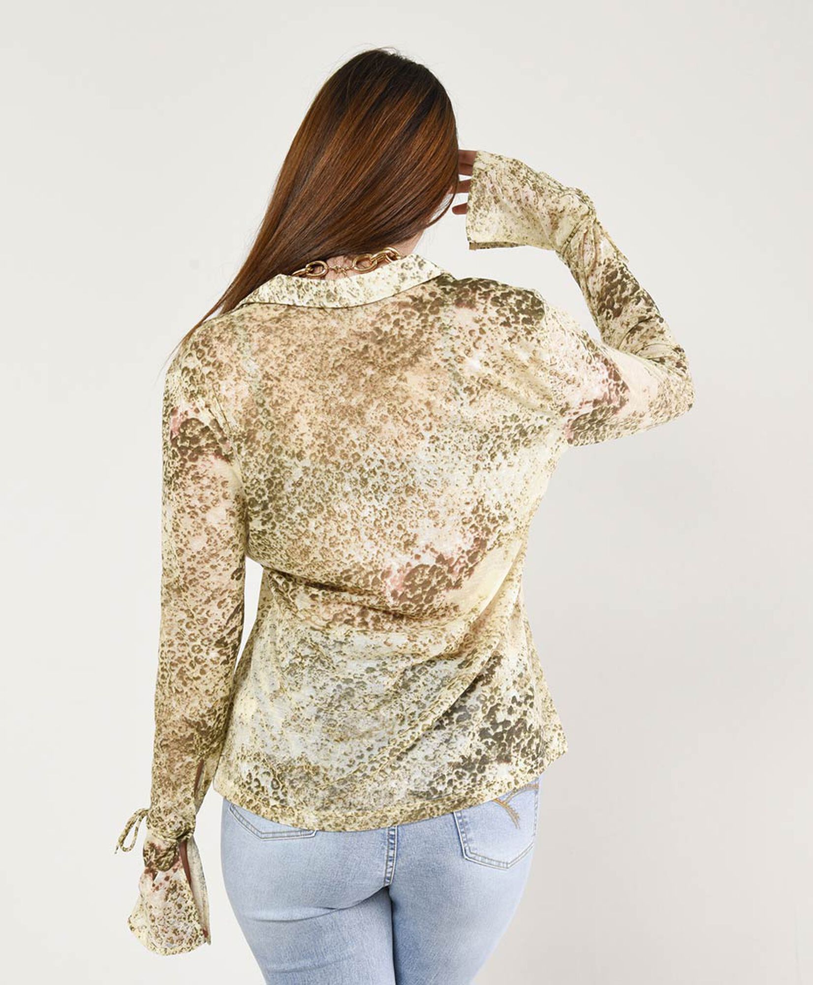 Blusa mujer estampada animal print Blusa mujer estampada animal print
