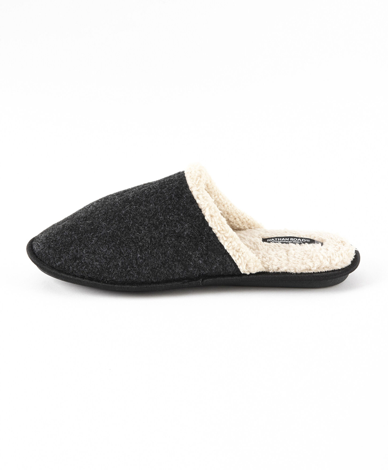 Pantufla hombre jaspeada Pantufla hombre jaspeada
