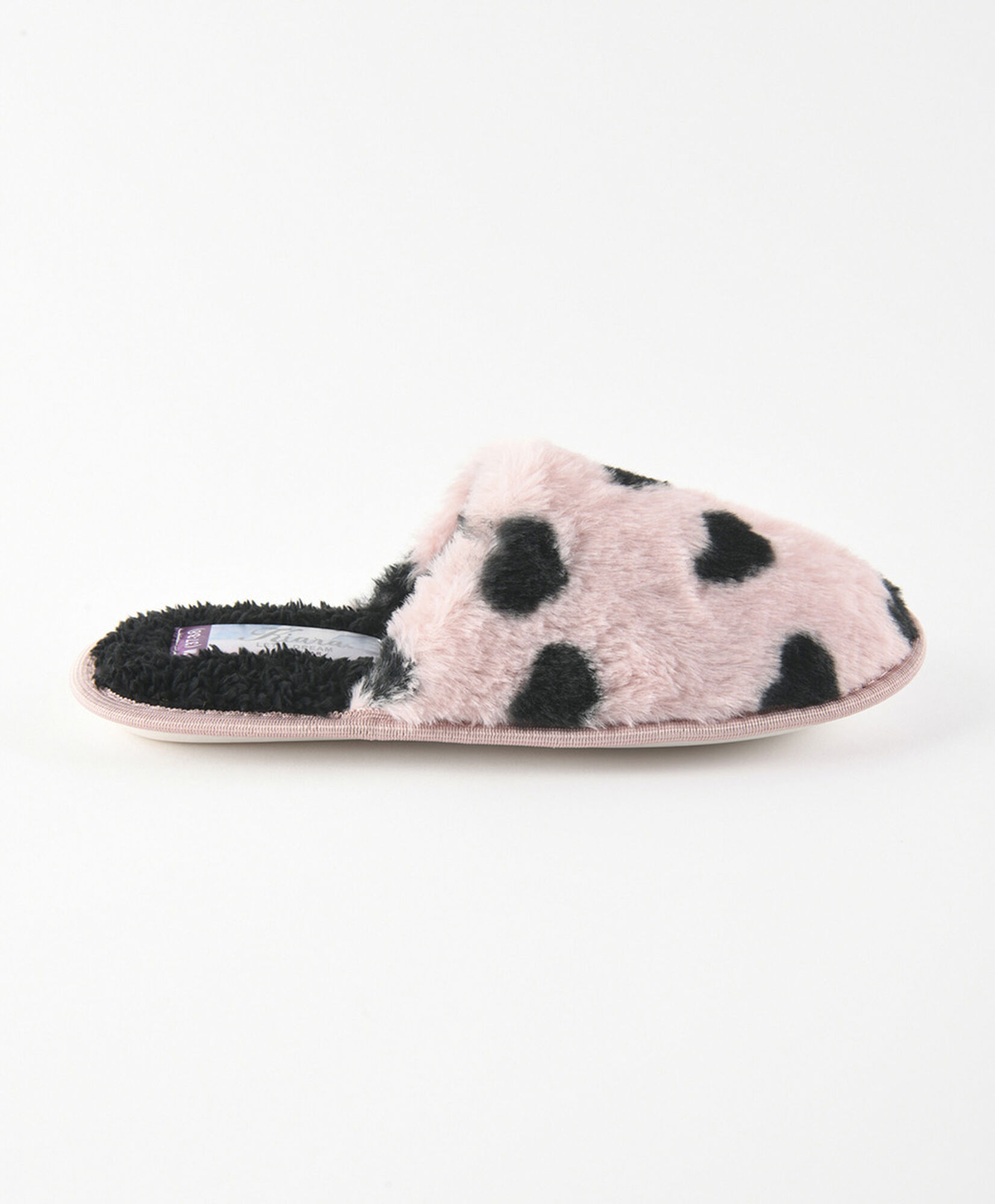 Pantufla mujer corazones pelitos Pantufla mujer corazones pelitos