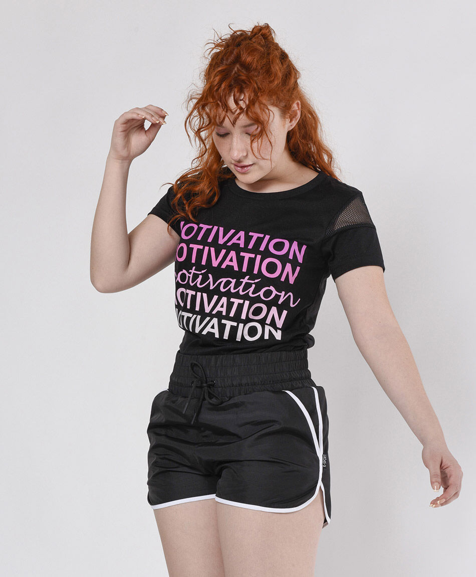 Short deportivo mujer pretina ancha