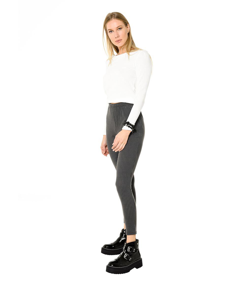 Leggins estampada cuadritos