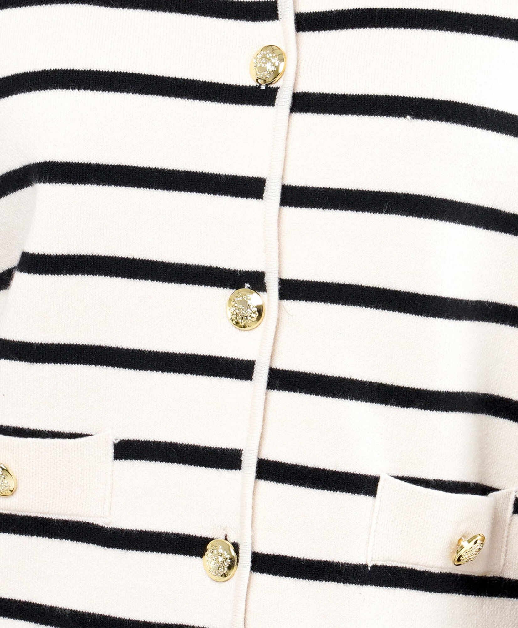 Cardigan mujer rayas botones Cardigan mujer rayas botones