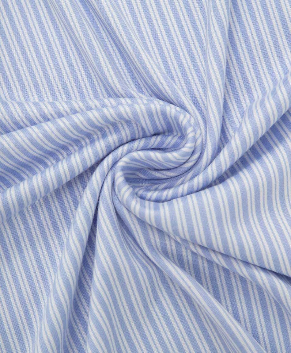 Camisa de dormir mujer rayas azul
