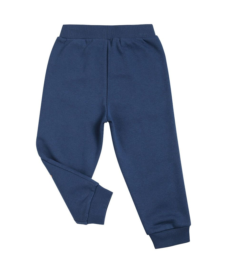 Pantal&oacute;n beb&eacute; estampado monstruito blue