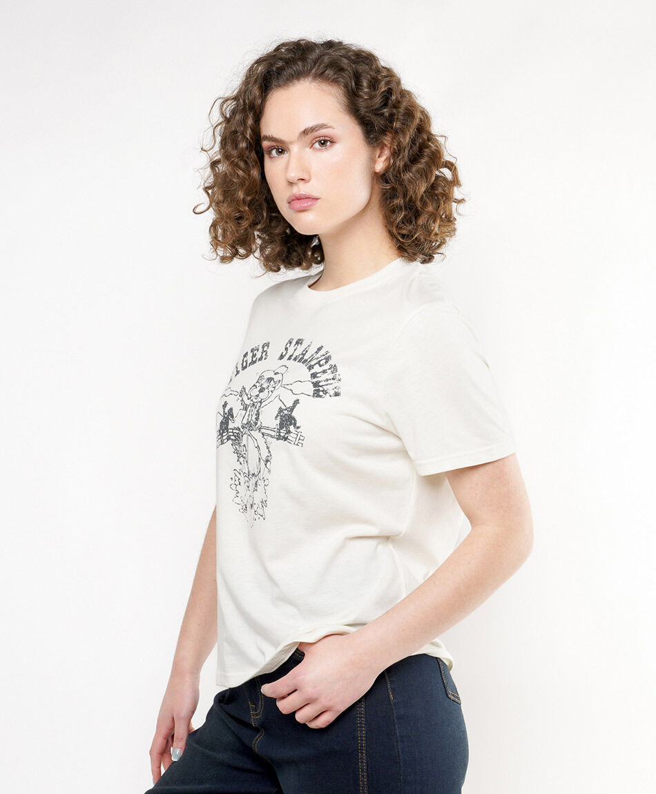 Polera mujer jinete