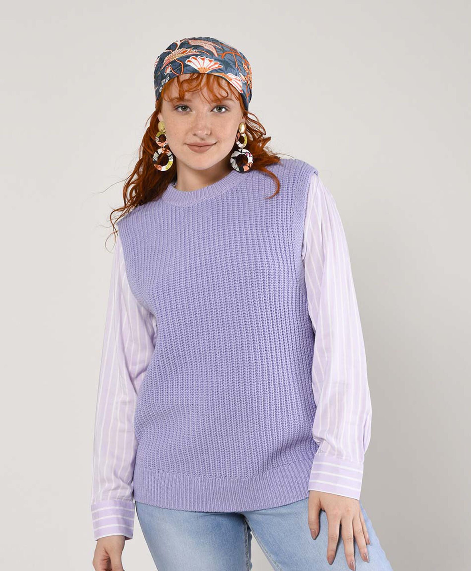 Sweater mujer sin mangas Sweater mujer sin mangas
