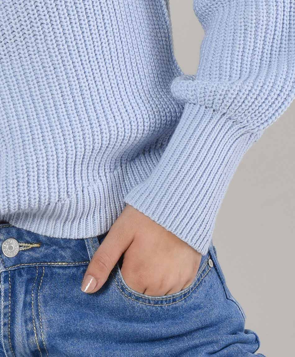 Sweater mujer punto el&aacute;stico