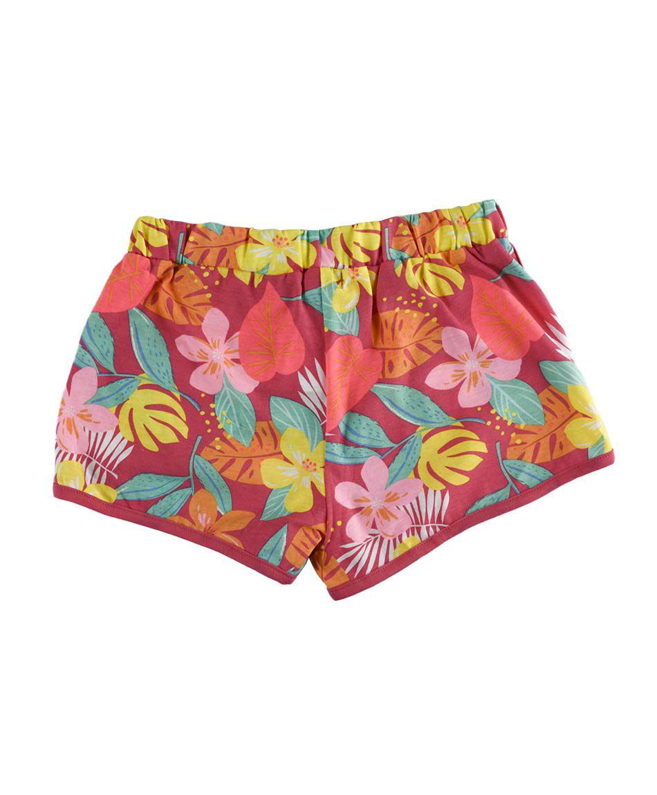Short ni&ntilde;a floreado