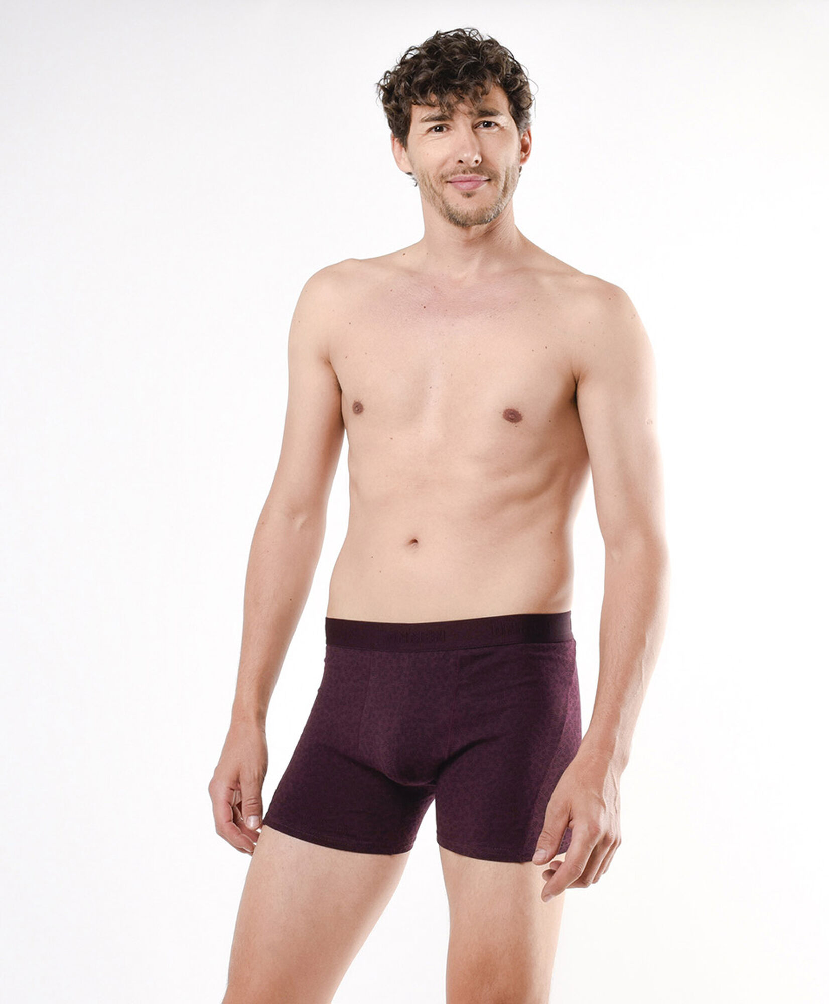 Pack 2 boxer hombre ramitas y color Pack 2 boxer hombre ramitas y color