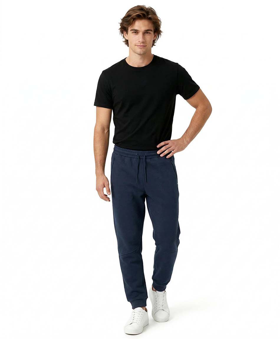 Pantal&oacute;n deportivo hombre jogger navy