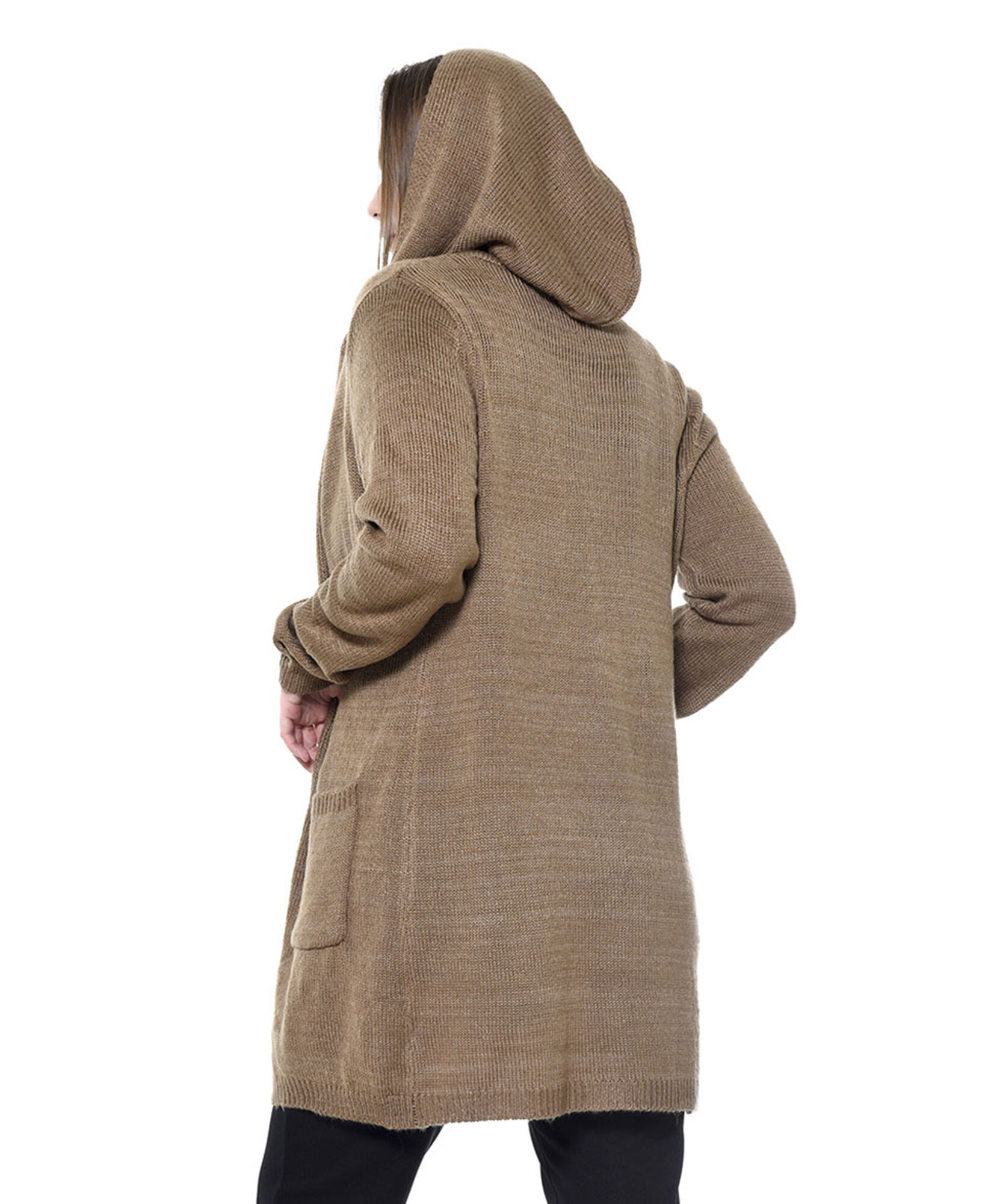 Cardigan capucha bolsillos Cardigan capucha bolsillos