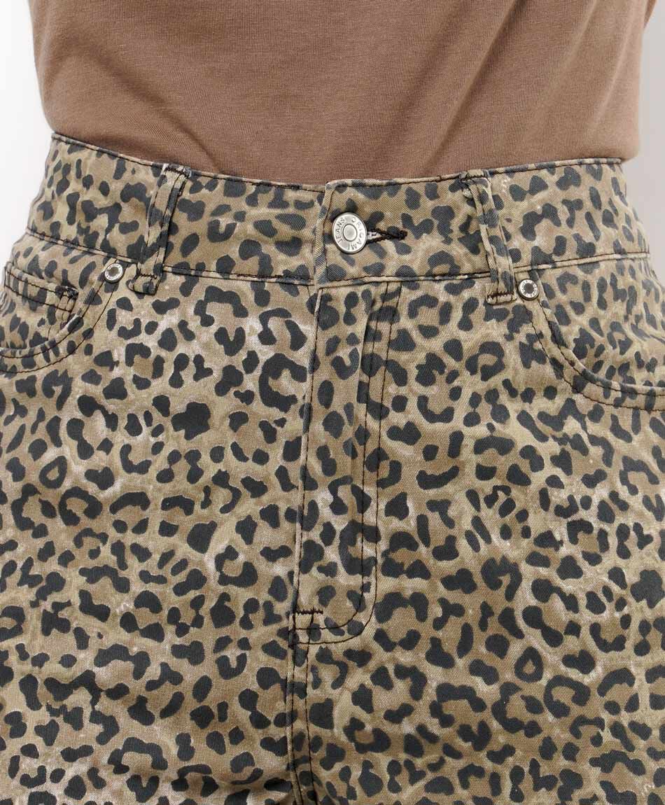 Jeans mujer dise&ntilde;o animal print