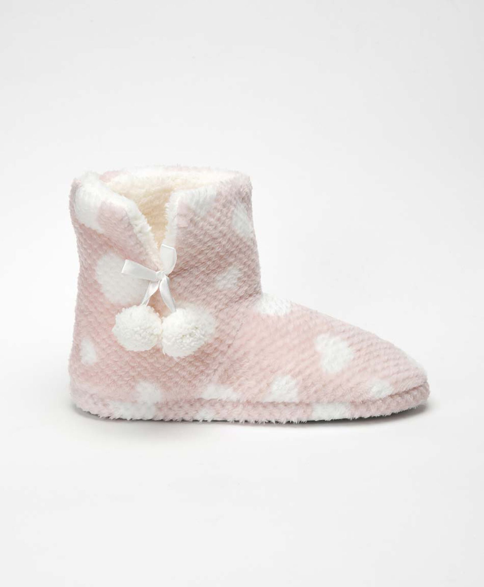 Pantufla mujer botín puntos Pantufla mujer botín puntos
