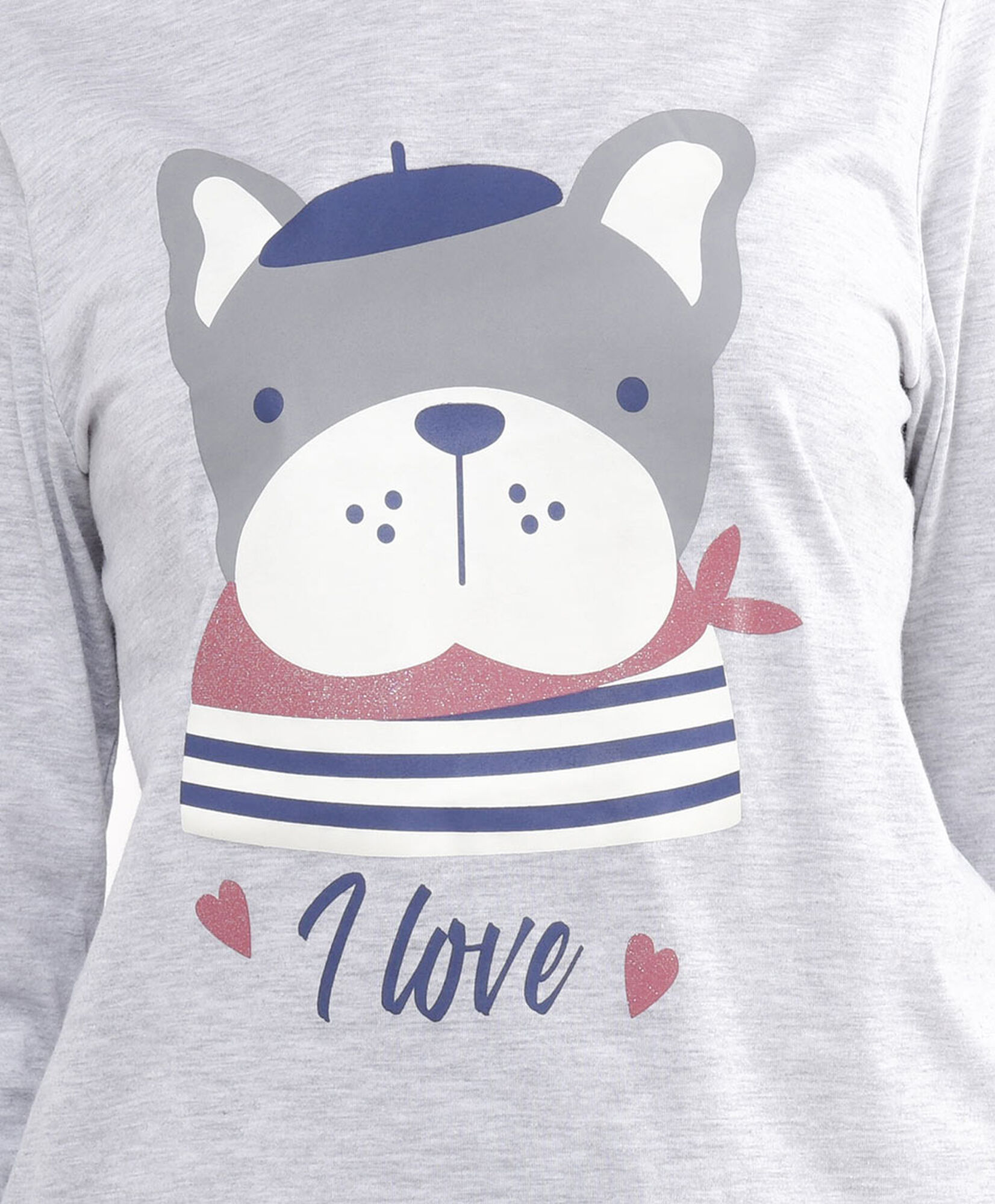 Pijama mujer perrito bulldog Pijama mujer perrito bulldog