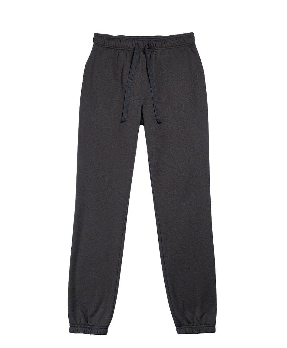 Pantalon buzo escolar jogger gris