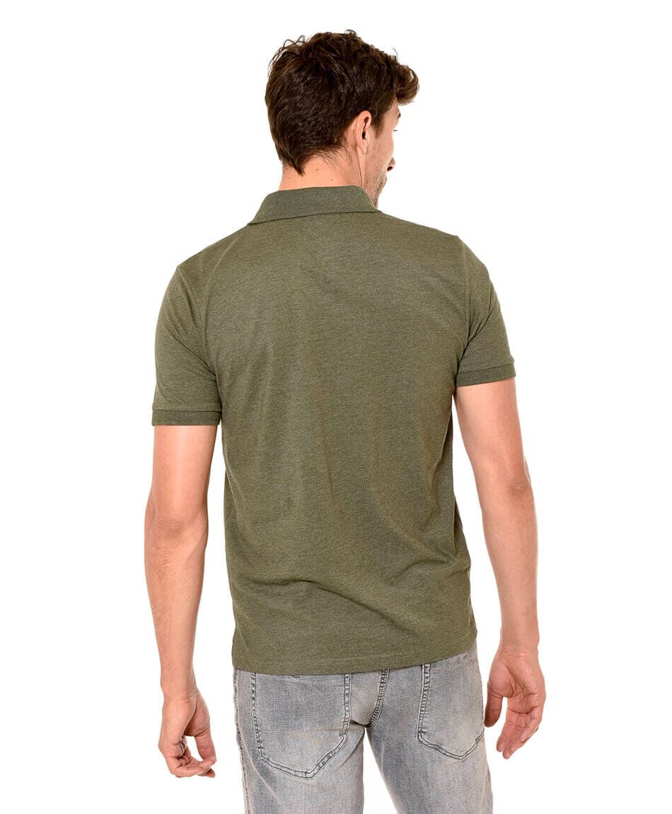 Polera melange basica