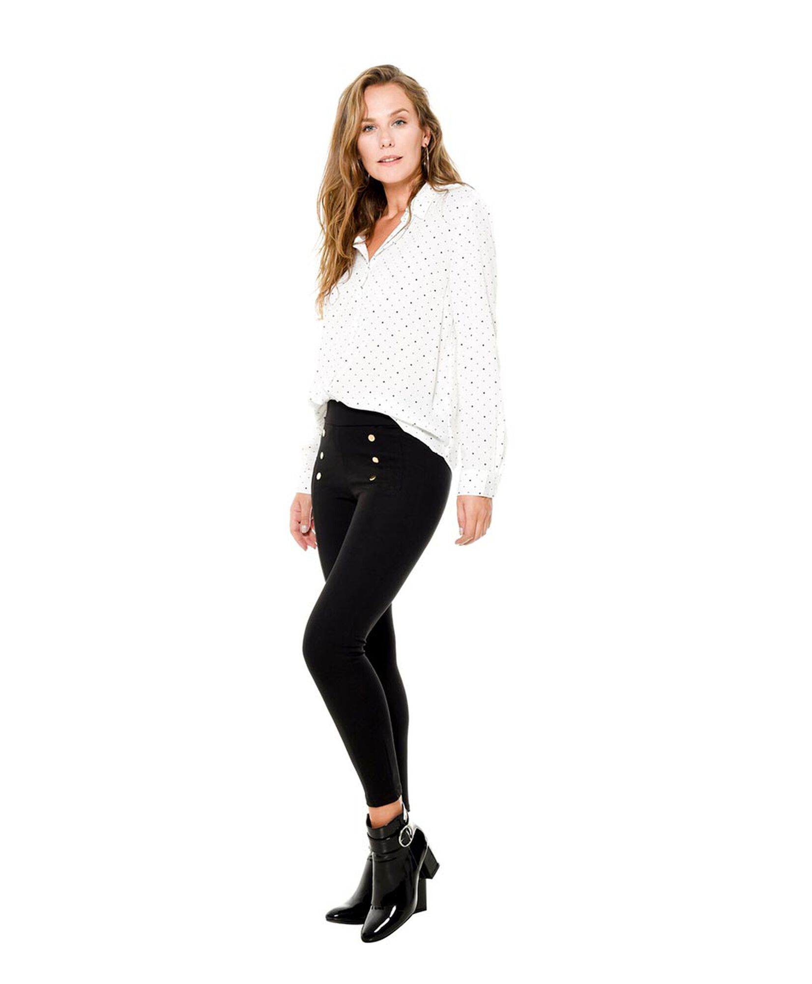 Leggins botones dorados Leggins botones dorados