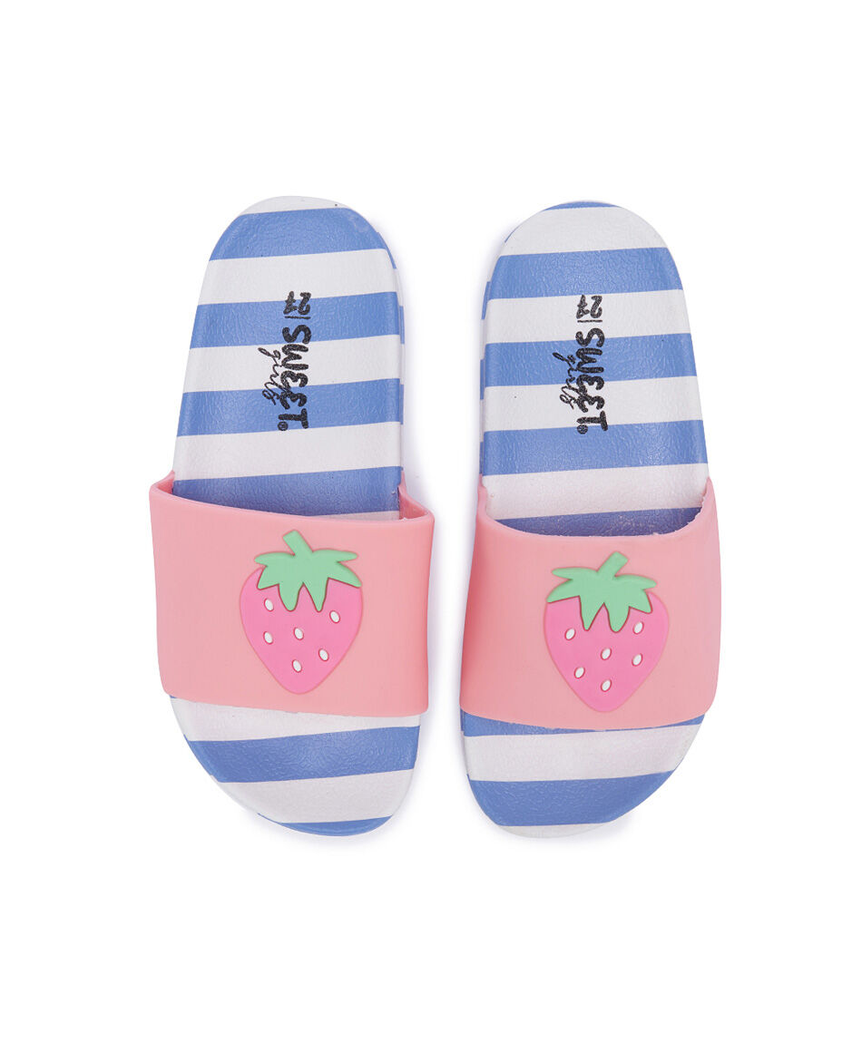 Sandalia infantil (26 a 31) eva rayas