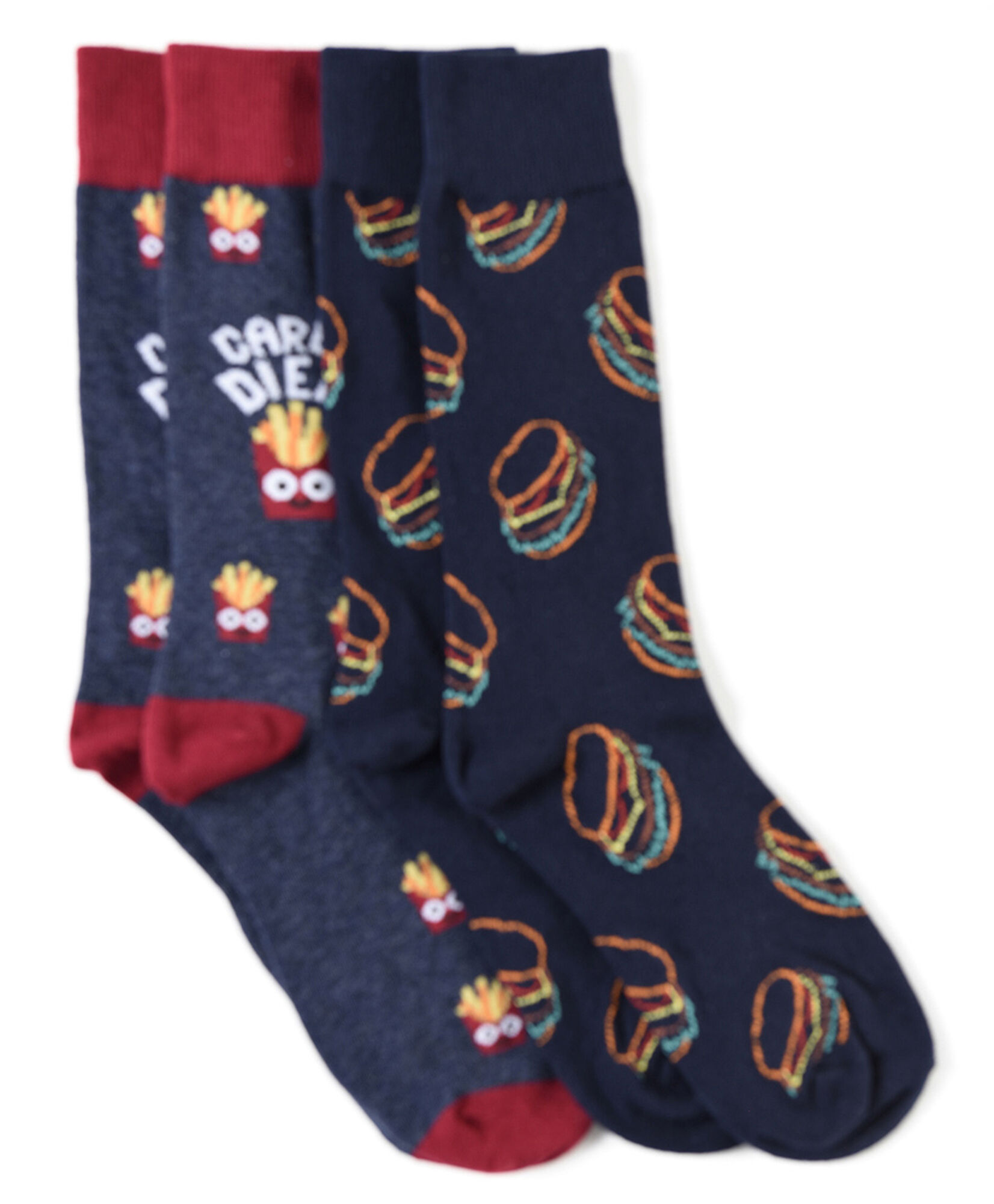 Pack 2 calcetines hombre fast food Pack 2 calcetines hombre fast food