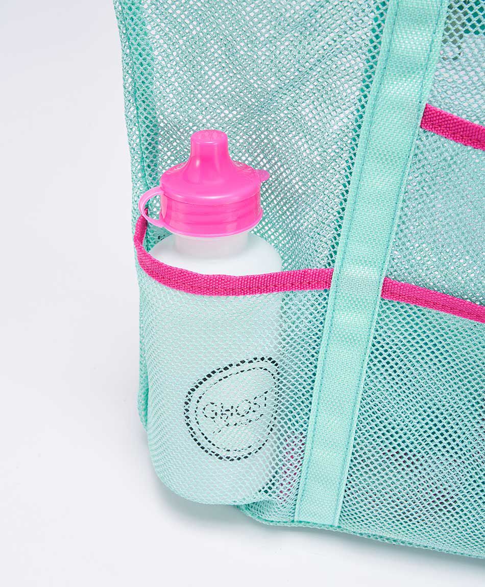 Set playa mujer celeste