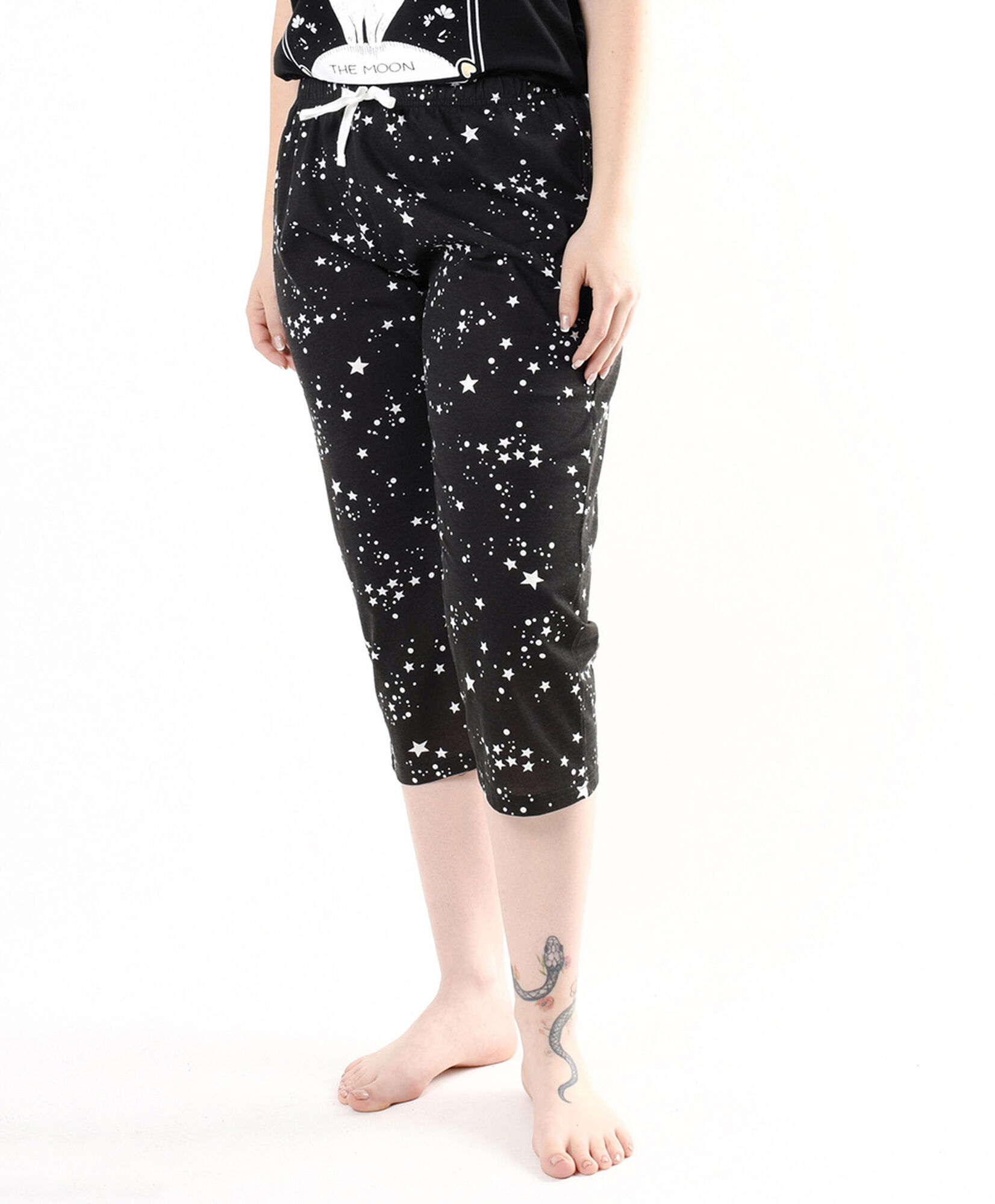 Pijama mujer gato luna capri Pijama mujer gato luna capri