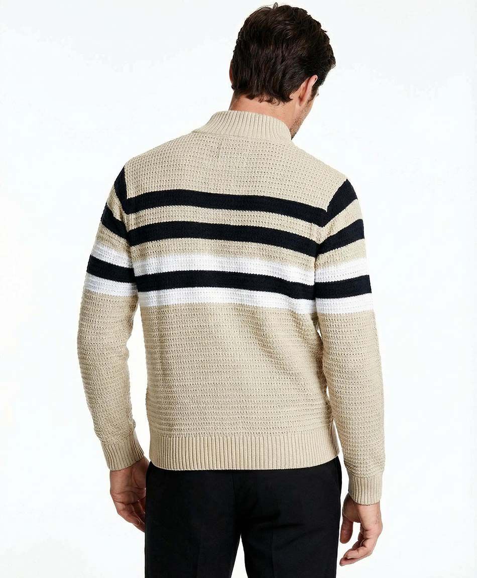 Sweater hombre l&iacute;neas horizontales