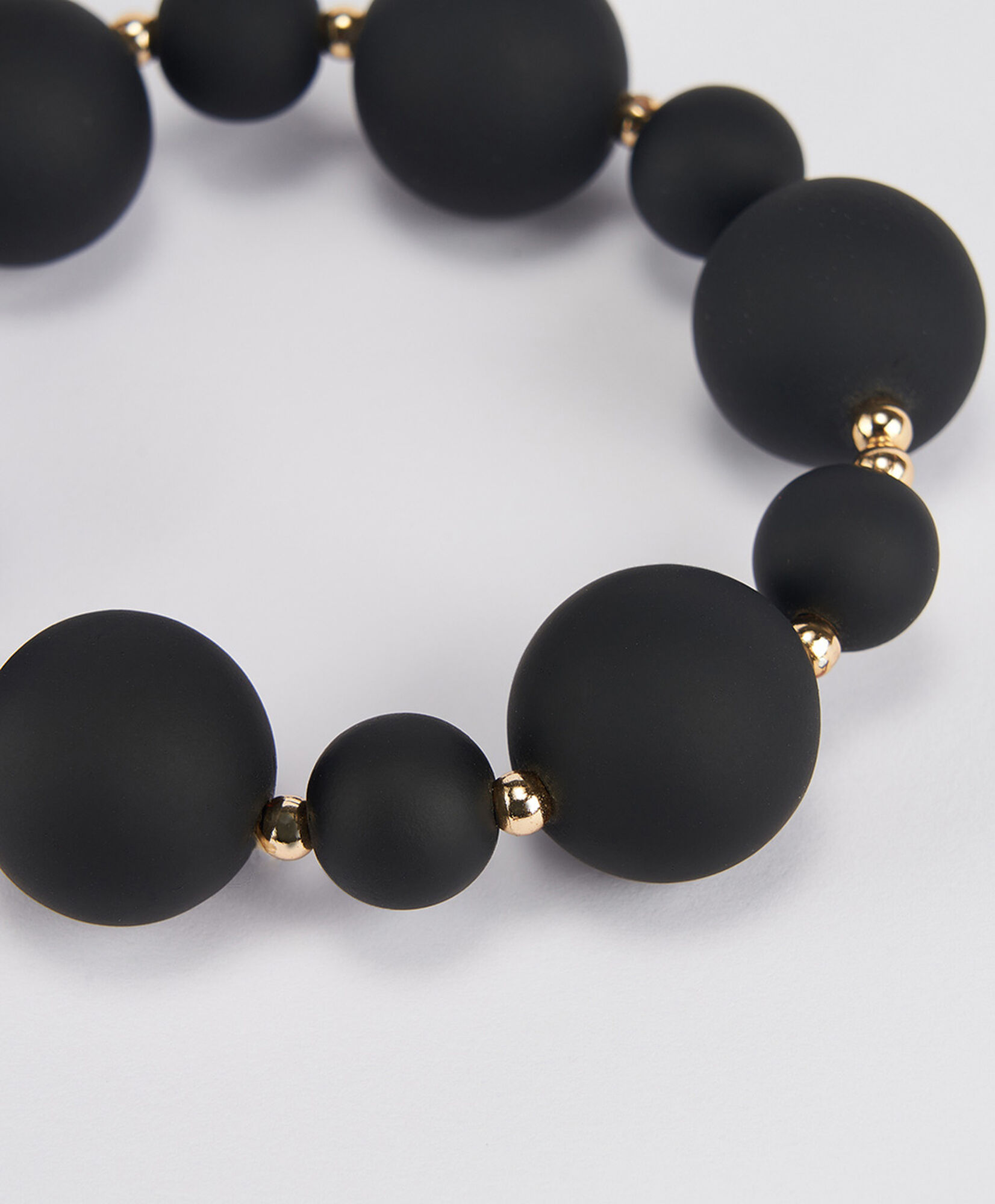 Pulsera mujer negro y dorado Pulsera mujer negro y dorado