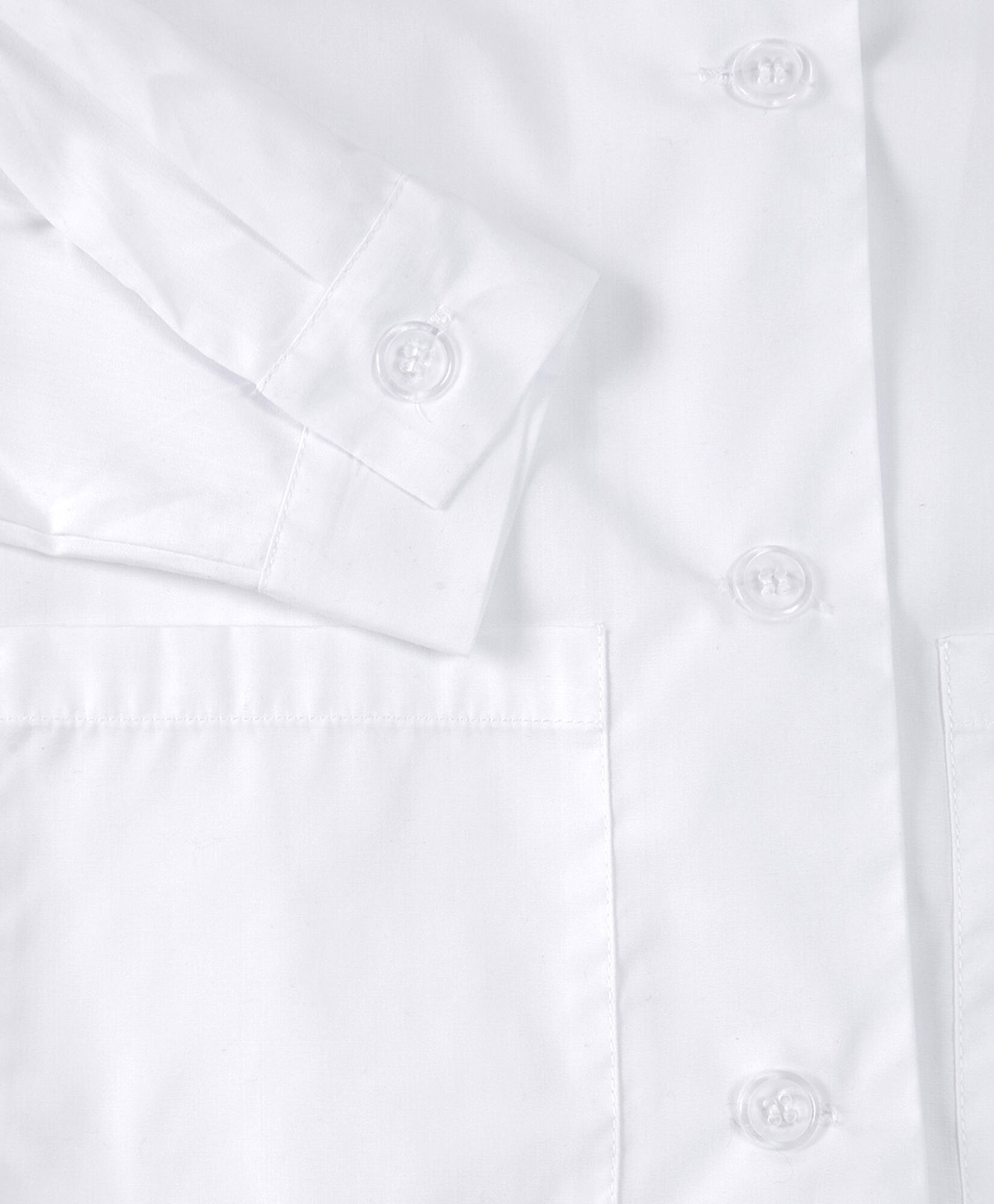 Delantal escolar blanco bolsillos Delantal escolar blanco bolsillos