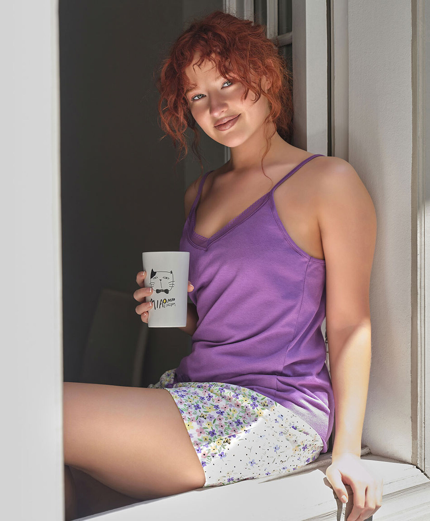 Pijama mujer encaje short Pijama mujer encaje short