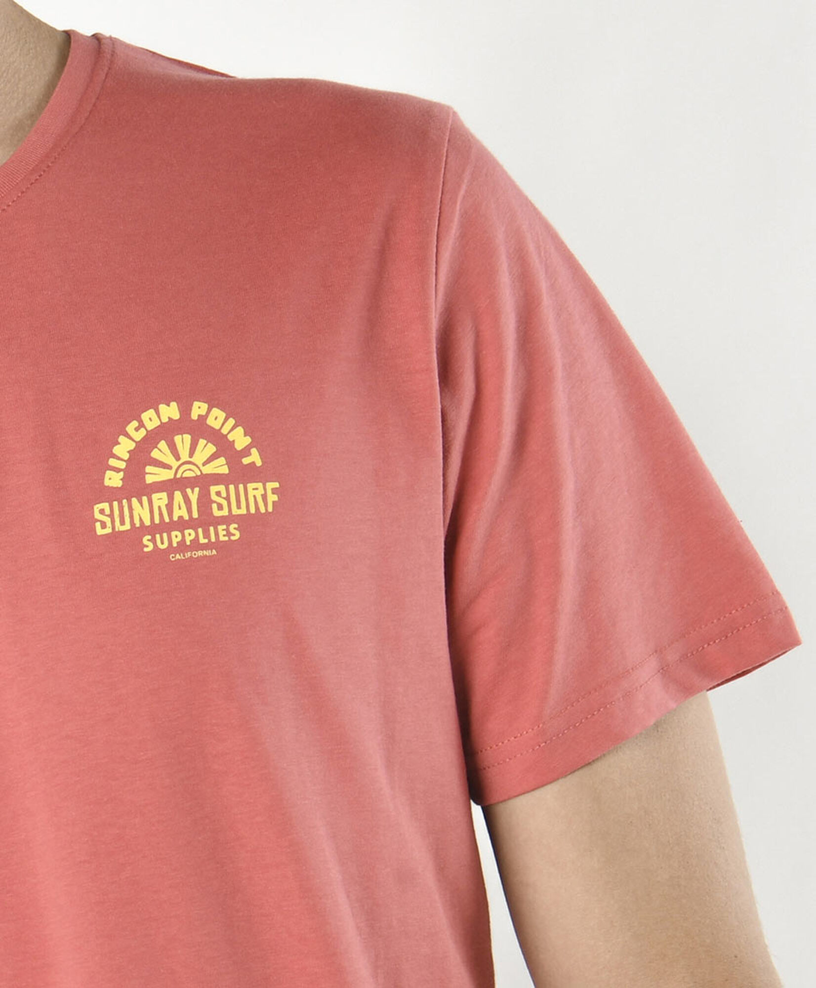 Polera hombre estampado sol Polera hombre estampado sol