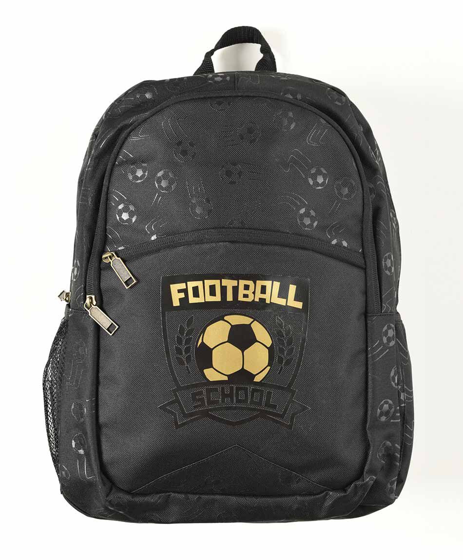 Mochila escolar football