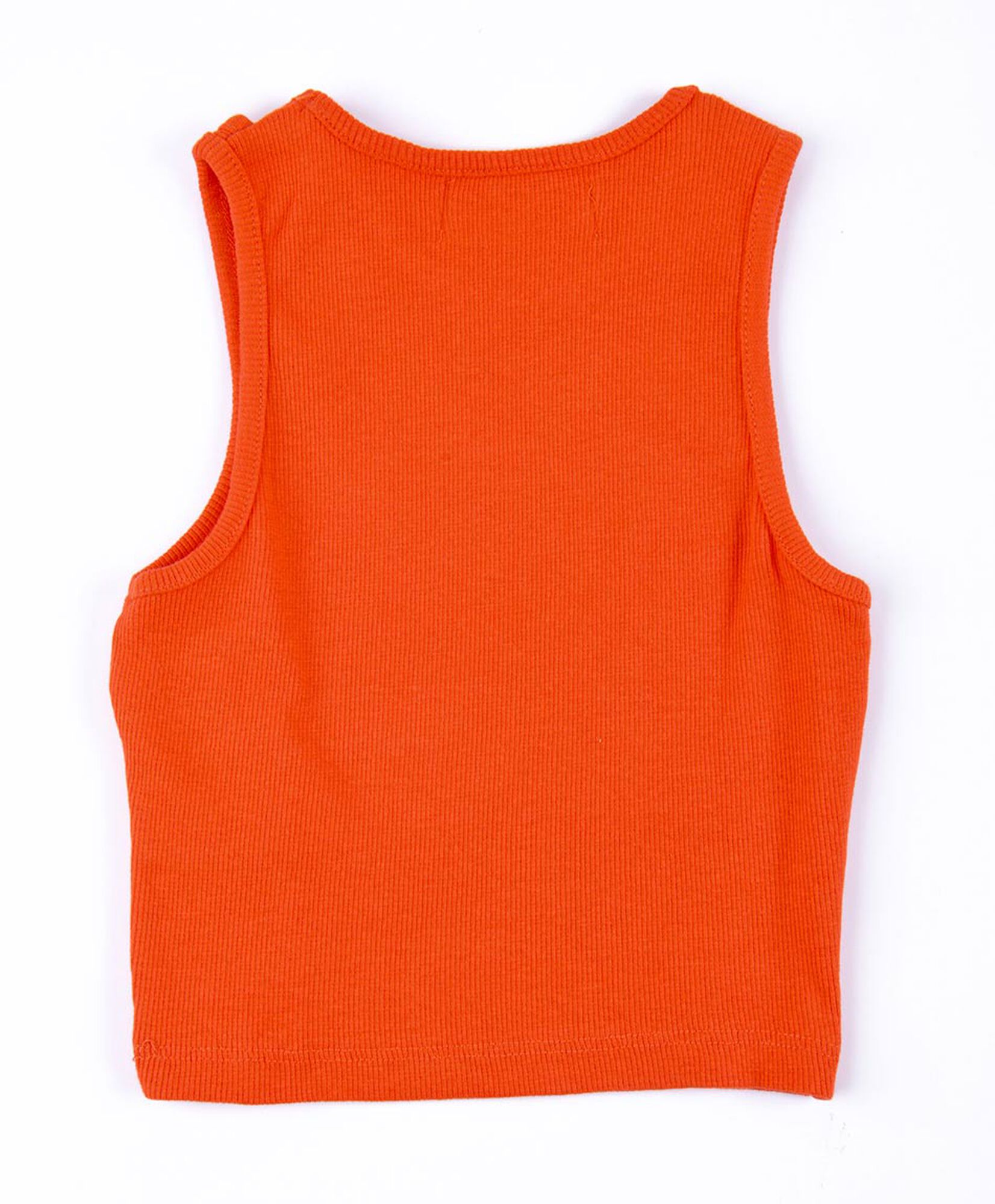 Polera niña cut out naranja Polera niña cut out naranja